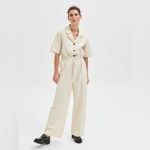 Who What Wear Linen Jumpsuit